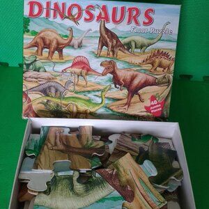Melissa & Doug Floor Puzzle Dinosaurs 48 Jumbo pieces